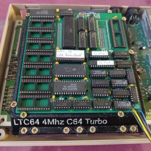 LTC64 4Mhz Turbokarte für Commodore C64 +Halterahmen